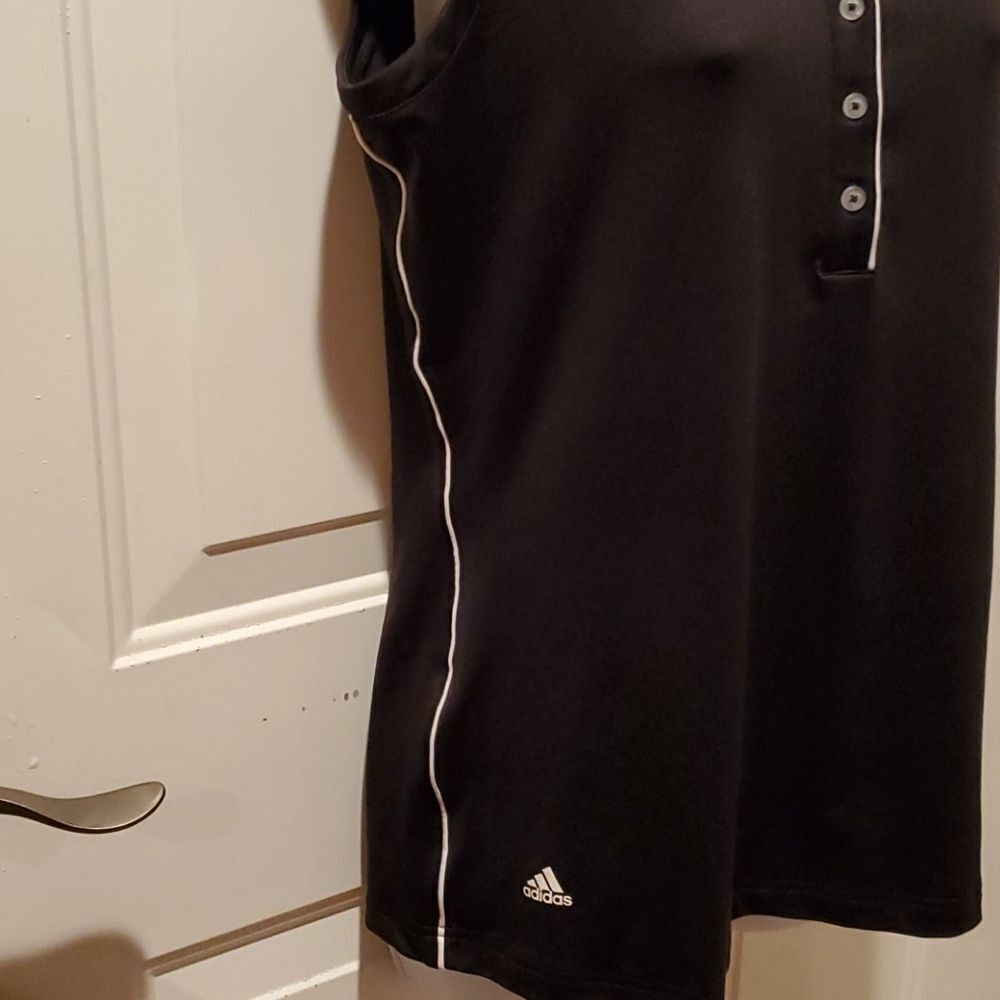Adidas Puremotion Sleeveless Golf Polo Shirt M - Picture 5 of 8
